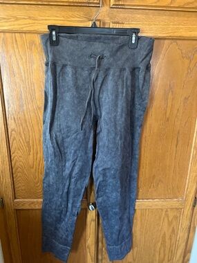 Pink Victoria’s Secret Ribbed Hi Rise Joggers